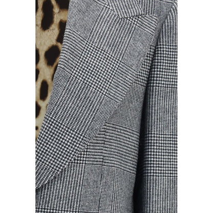 Dolce & Gabbana Grauer Woll-Oves Aries Blazer