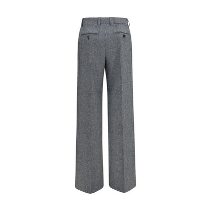 Dolce & Gabbana Graue Hose aus Wolle Ovis Aries