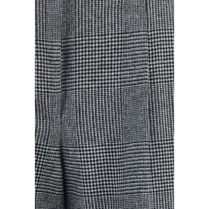 Dolce & Gabbana Graue Hose aus Wolle Ovis Aries