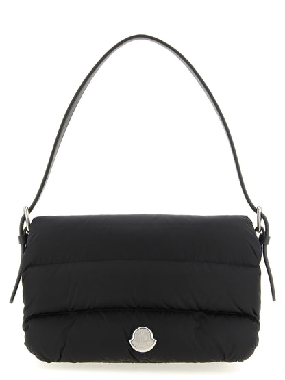 Moncler Schwarze Schultertasche aus Polyamid