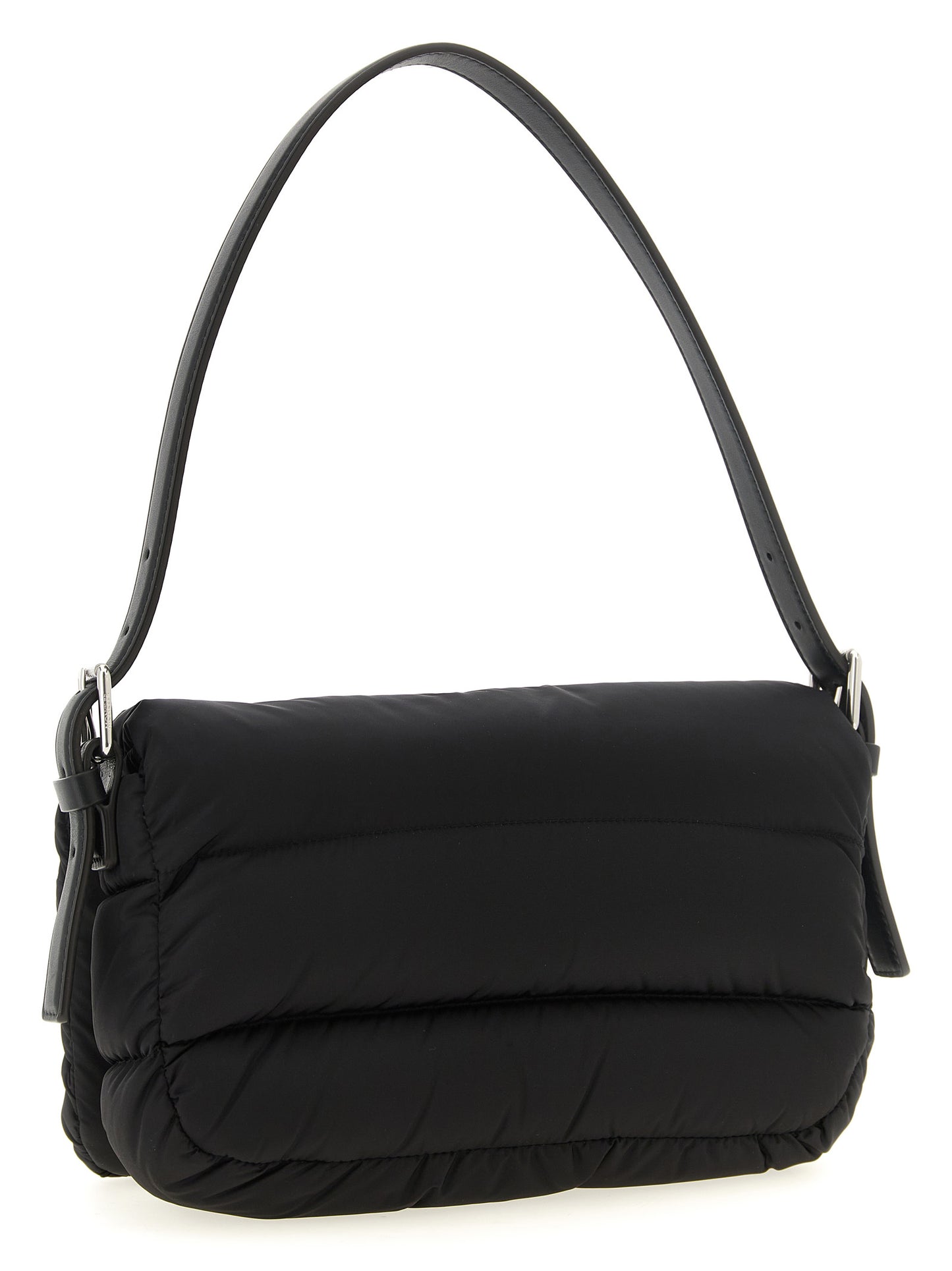 Moncler Schwarze Schultertasche aus Polyamid