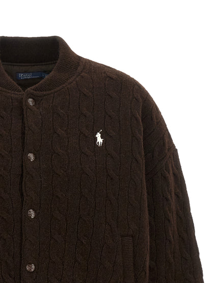 Polo Ralph Lauren Brauner Woll-Bomber