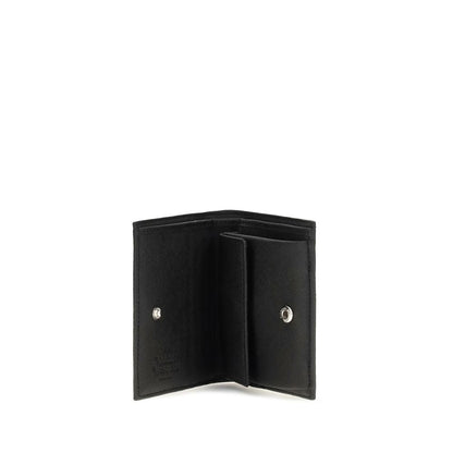 Vivienne Westwood Schwarzes Portemonnaie aus Polyethylen