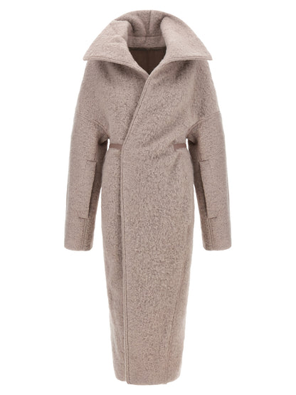 Rick Owens Mehrfarbiger Marabu-Mantel