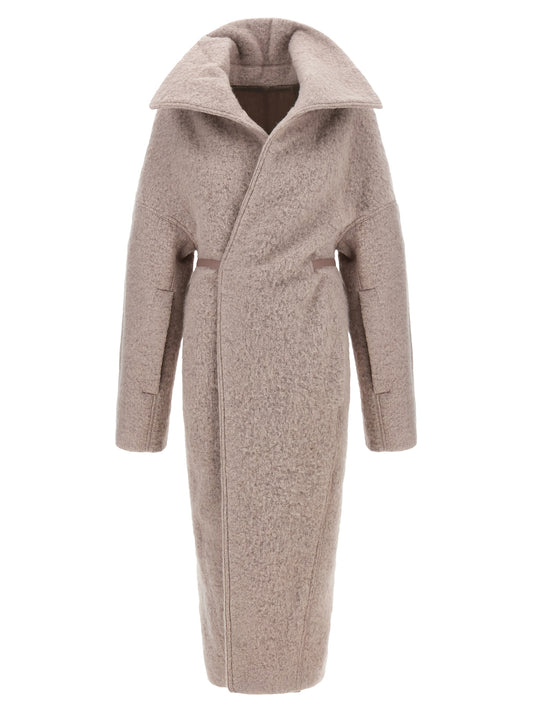 Rick Owens Multicolor Women's Marabou Feathers Coat