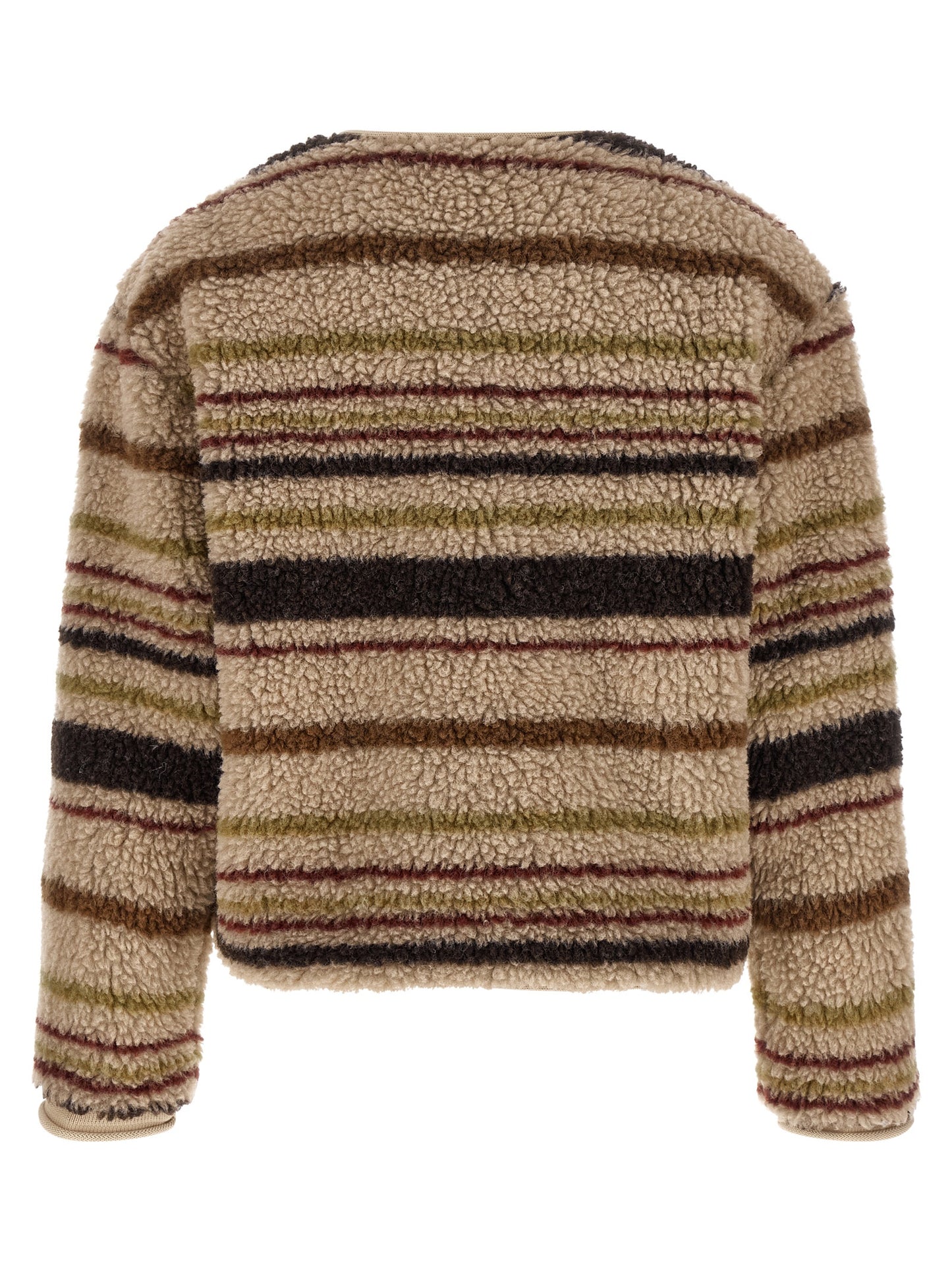 Moncler Brauner Strickcardigan aus Polyester