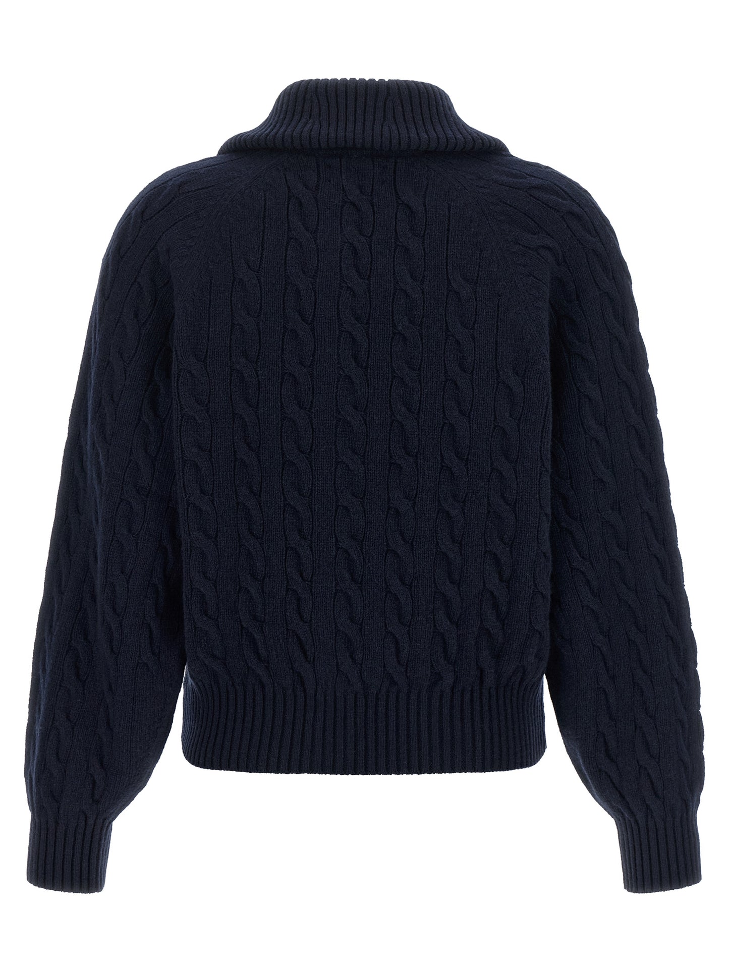 Polo Ralph Lauren Blauer Wollcardigan
