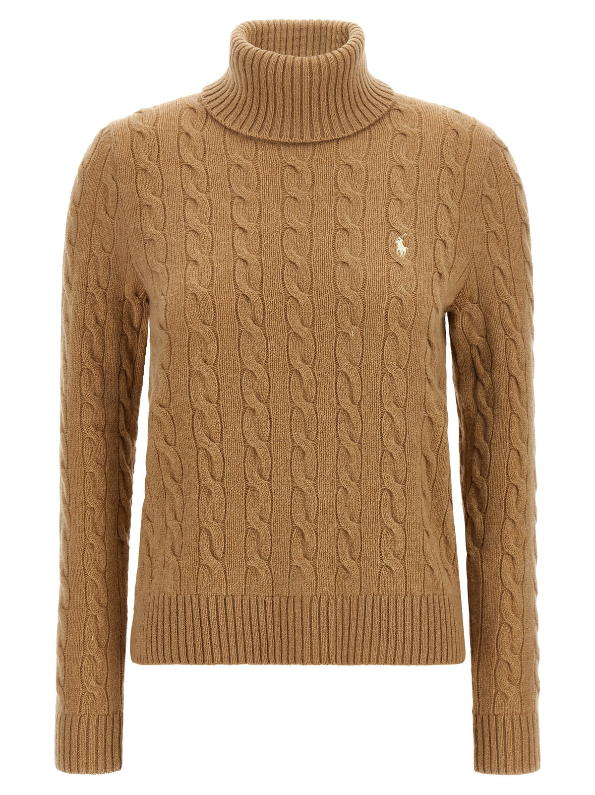 Polo Ralph Lauren Beige Wollstrickjacke