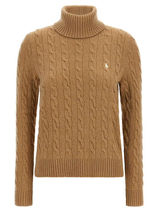 Polo Ralph Lauren Beige Wollstrickjacke