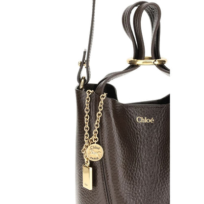 Chloé Braune Kalbsleder Bos Taurus Schultertasche