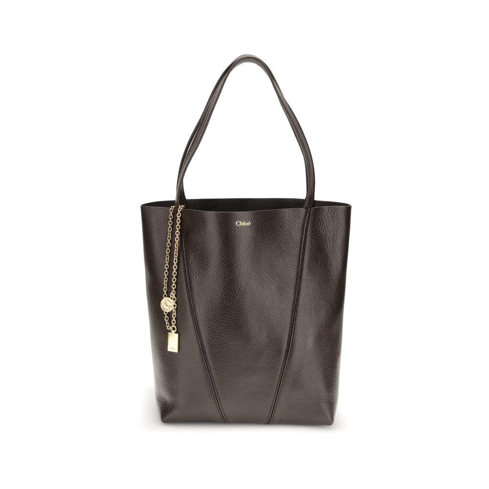 Chloé Braune Kalbsleder Bos Taurus Schultertasche
