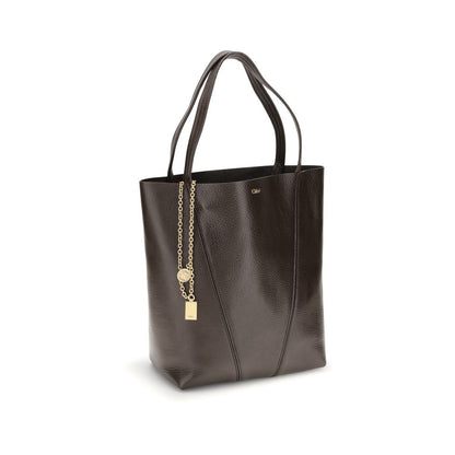 Chloé Braune Kalbsleder Bos Taurus Schultertasche