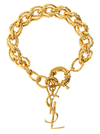 Saint Laurent Armband aus Goldmessing