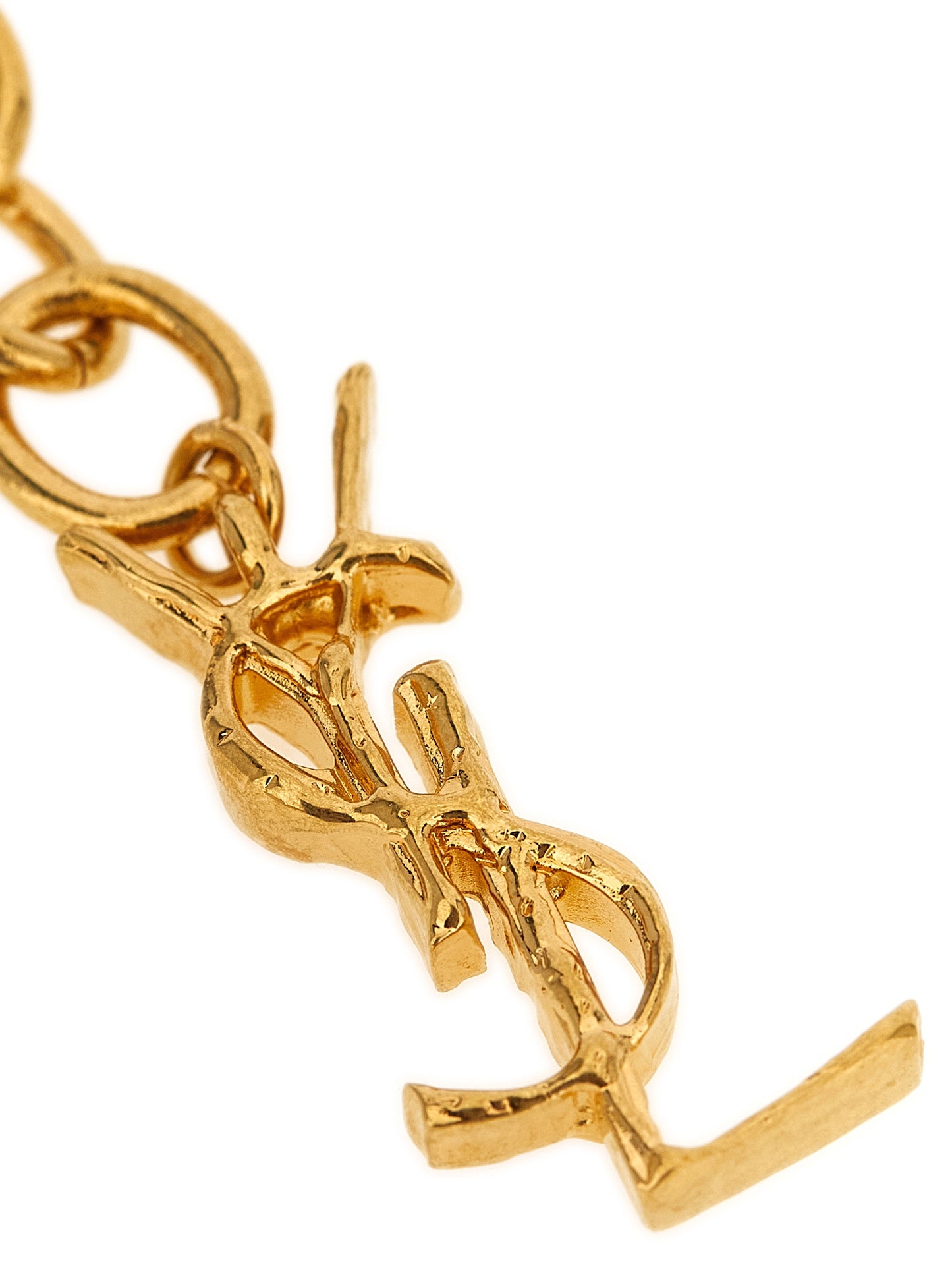 Saint Laurent Armband aus Goldmessing