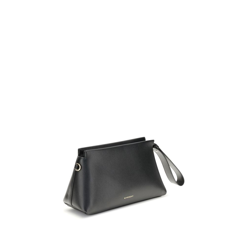 Givenchy Schwarzes Kalbsleder Bos Taurus Portemonnaie