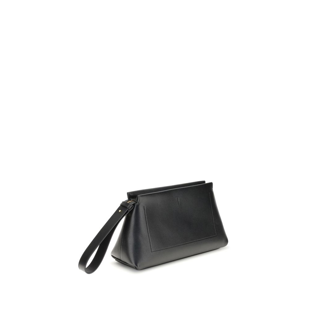 Givenchy Schwarzes Kalbsleder Bos Taurus Portemonnaie