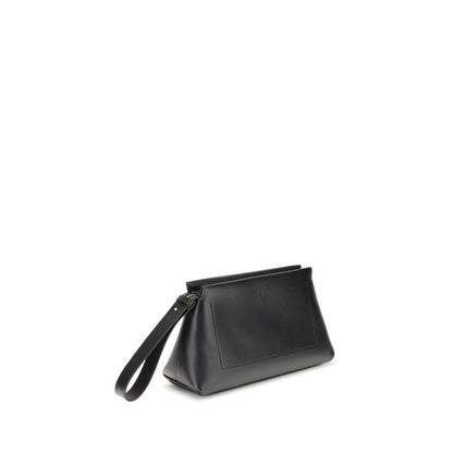 Givenchy Schwarzes Kalbsleder Bos Taurus Portemonnaie