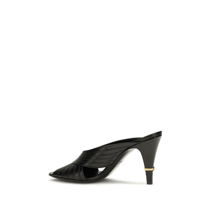 Versace Schwarze Lamm Ovis Aries Aries Mules