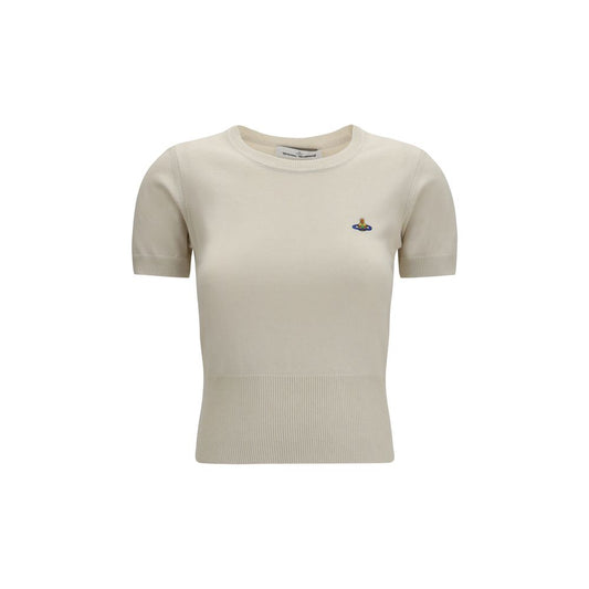 Vivienne Westwood T-shirt da donna Bianca in Cotone