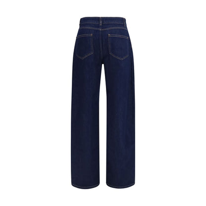 Max Mara Blaue Baumwolljeans Denim