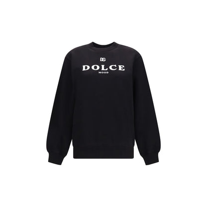 Dolce & Gabbana Schwarzer Baumwoll-Sweatshirt
