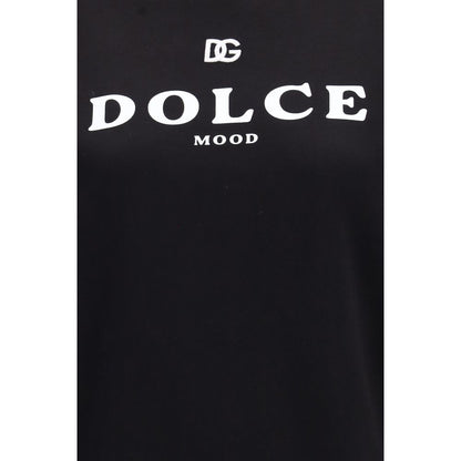 Dolce & Gabbana Schwarzer Baumwoll-Sweatshirt