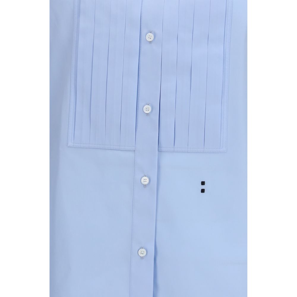 Fendi Blaues Baumwollhemd