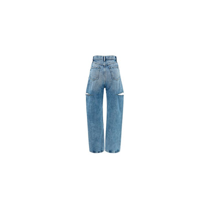 Maison Margiela Blaue Jeans aus Baumwolle im geraden Schnitt