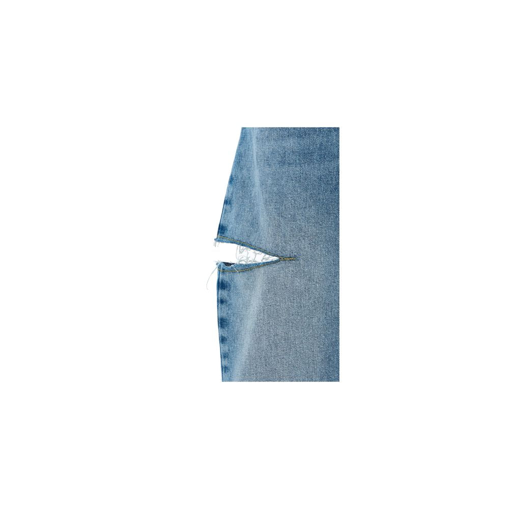 Maison Margiela Blaue Jeans aus Baumwolle im geraden Schnitt
