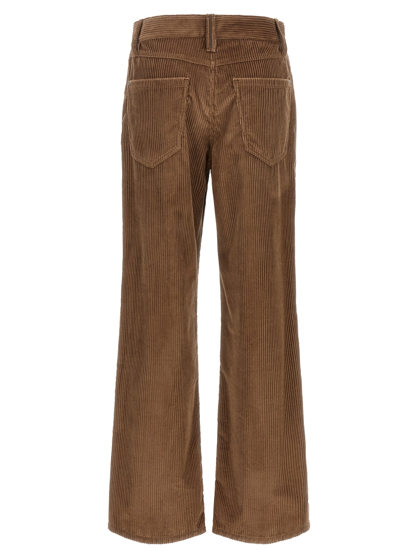 Brunello Cucinelli Braune Baumwollhose für die Freizeit
