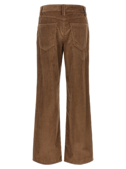 Brunello Cucinelli Braune Baumwollhose für die Freizeit