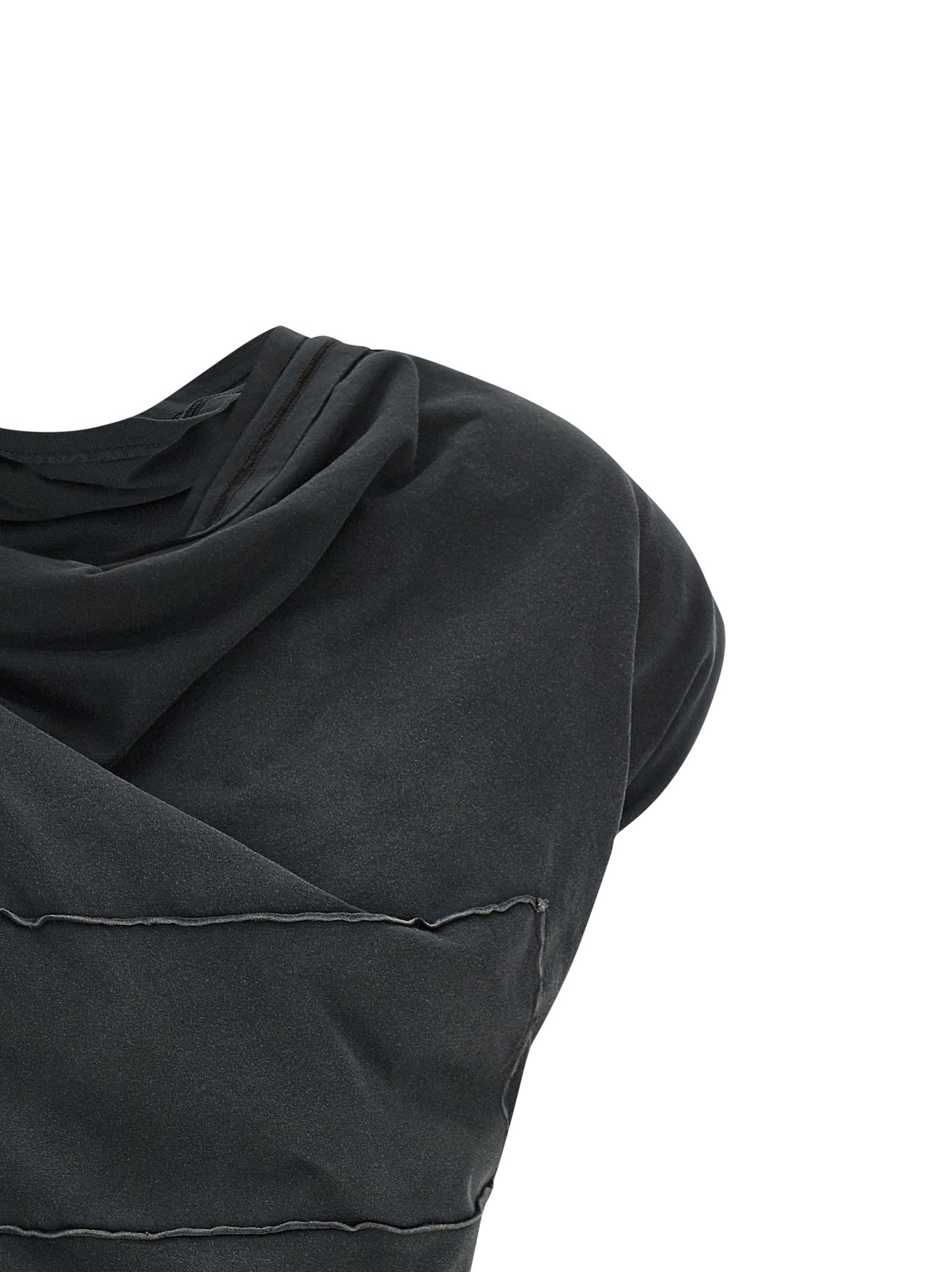 Maison Margiela Graue Baumwollbluse