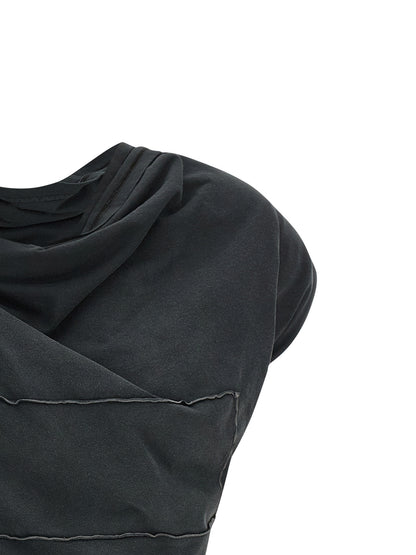 Maison Margiela Graue Baumwollbluse