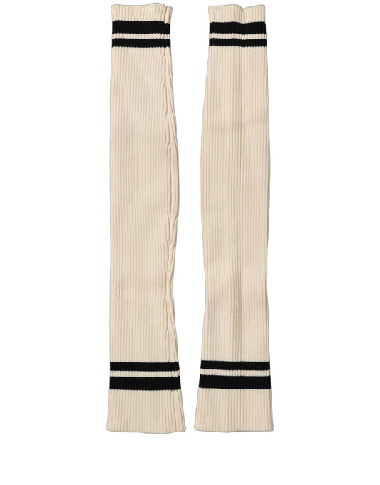 Dolce & Gabbana Scaldamuscoli in Lana, colore Crema