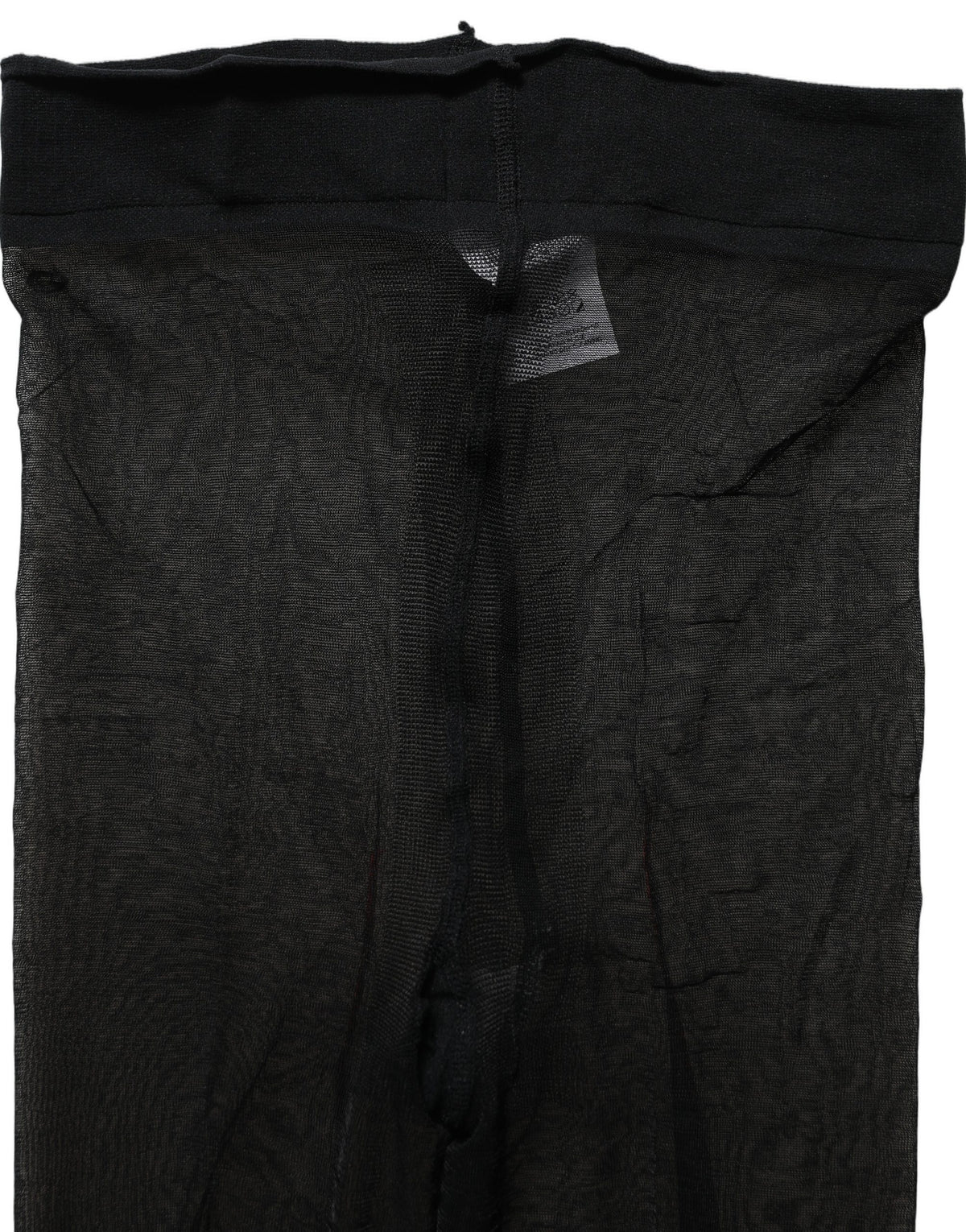 Dolce & Gabbana Schwarze Strumpfhose aus Nylon-Stretch
