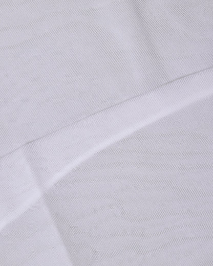 Dolce & Gabbana Weiße Transparente Kniestrümpfe aus Nylon