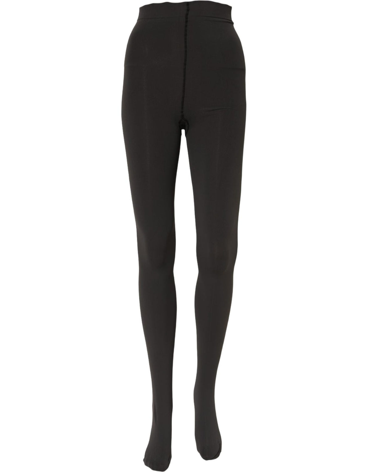 Dolce & Gabbana Schwarze Strumpfhose aus Nylon-Stretch