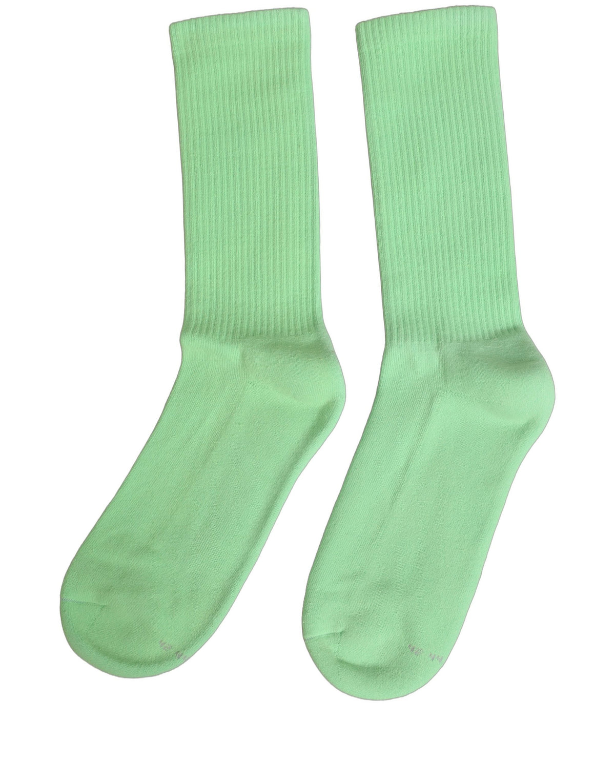 Dolce & Gabbana Grüne Gerippte Mid-Calf-Socken