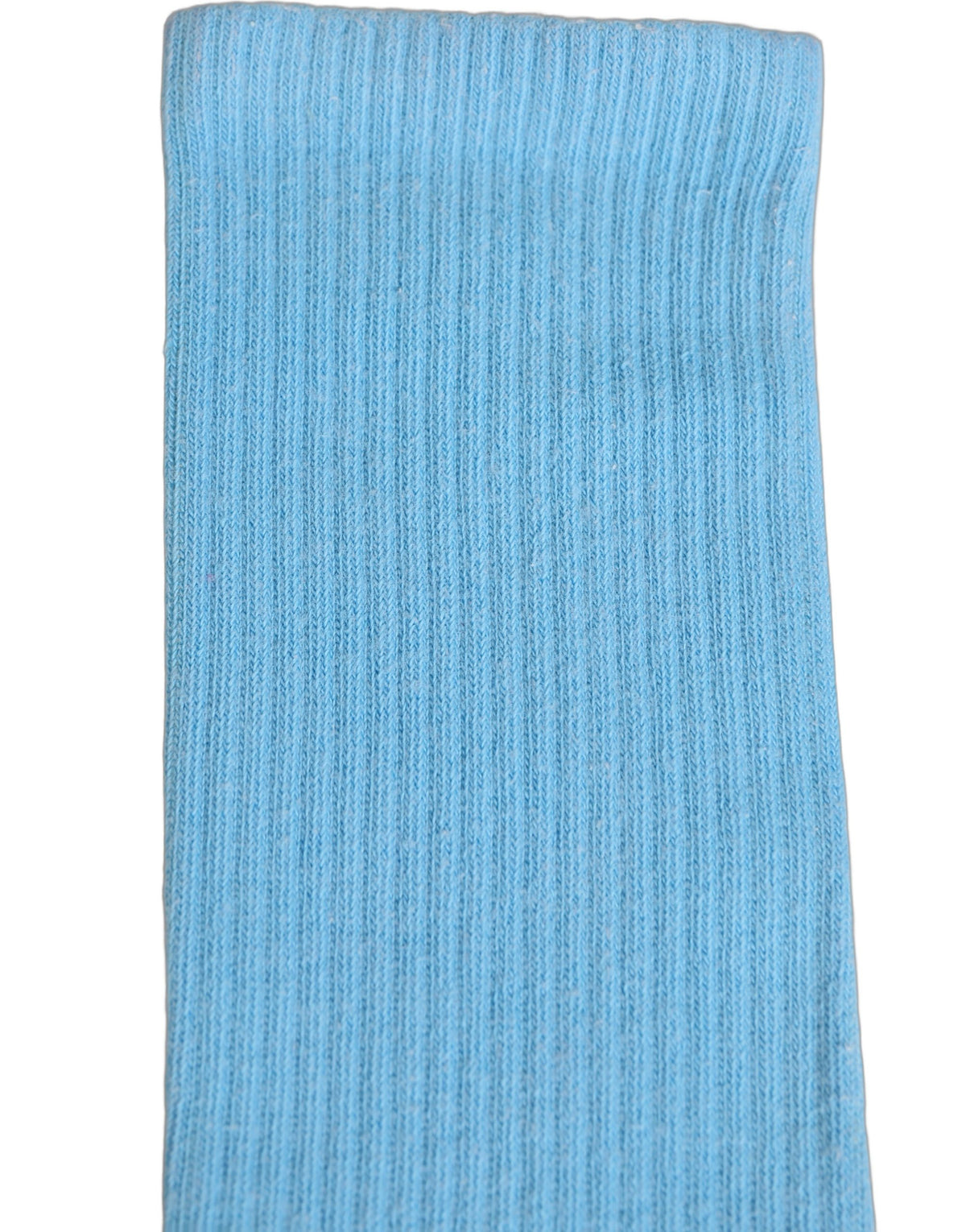 Dolce & Gabbana Calzini Azzurri a Coste in Cotone
