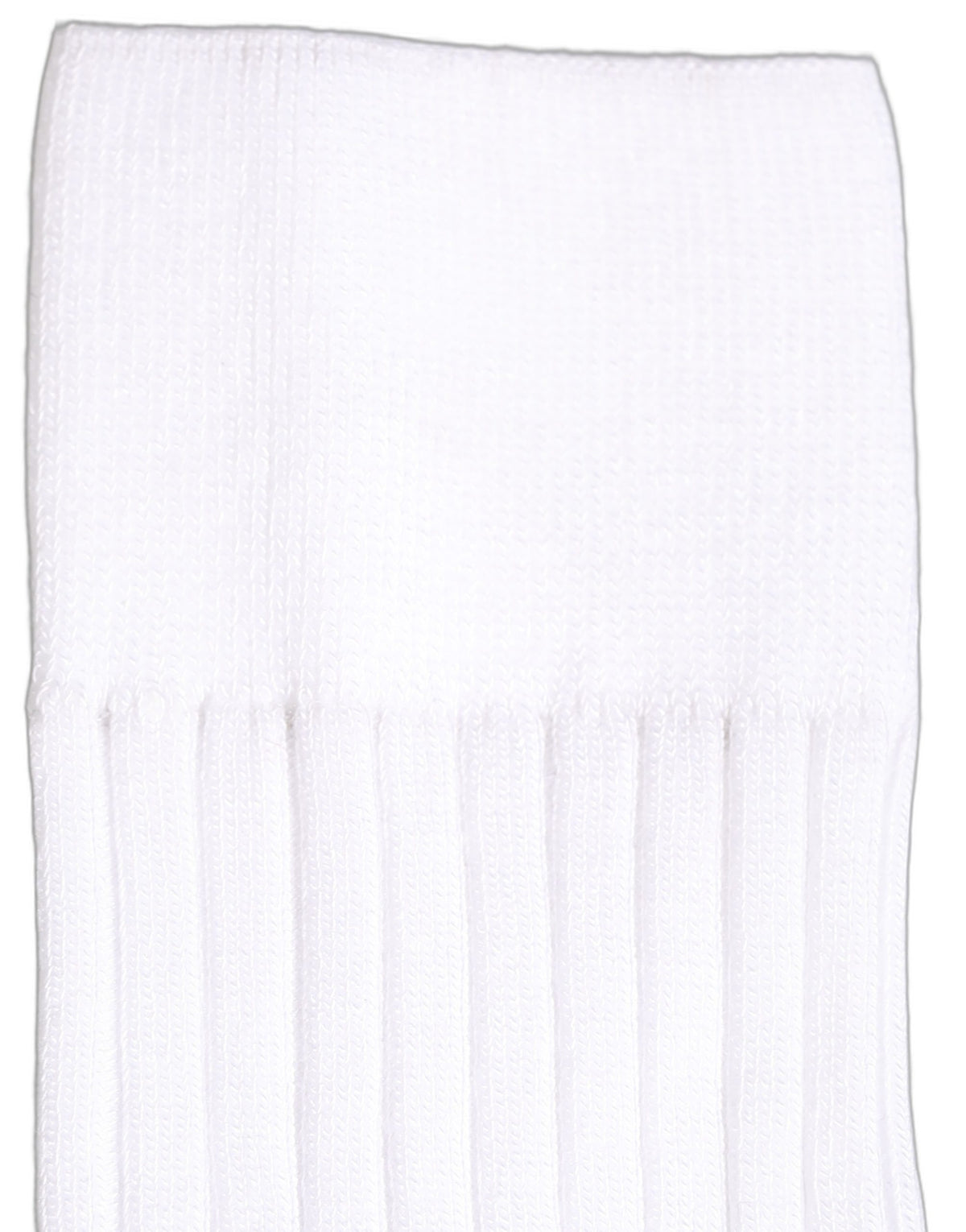 Dolce & Gabbana Weiße Gerippte Socken mit Logo