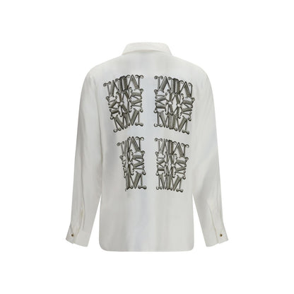 Max Mara White Silk Shirt