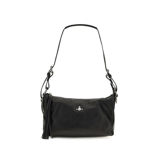 Vivienne Westwood Black Women's Lamb Leather Handbag