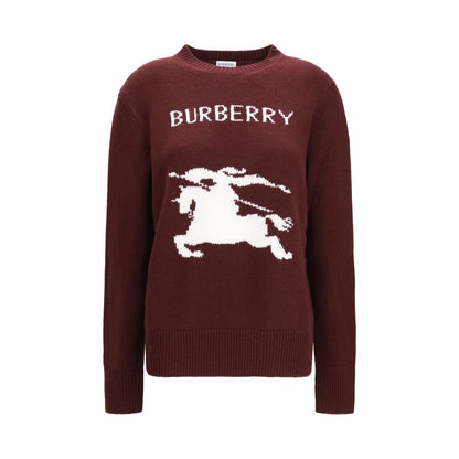 Burberry Burgundy Lambswool Sweatshirt
