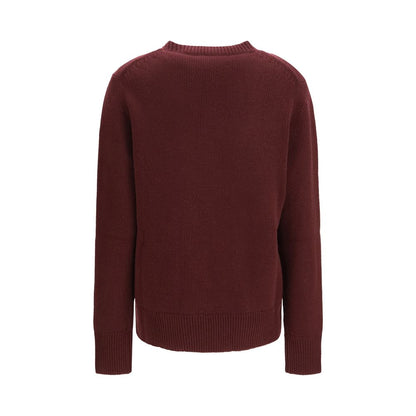 Burberry Burgundy Lambswool Sweatshirt