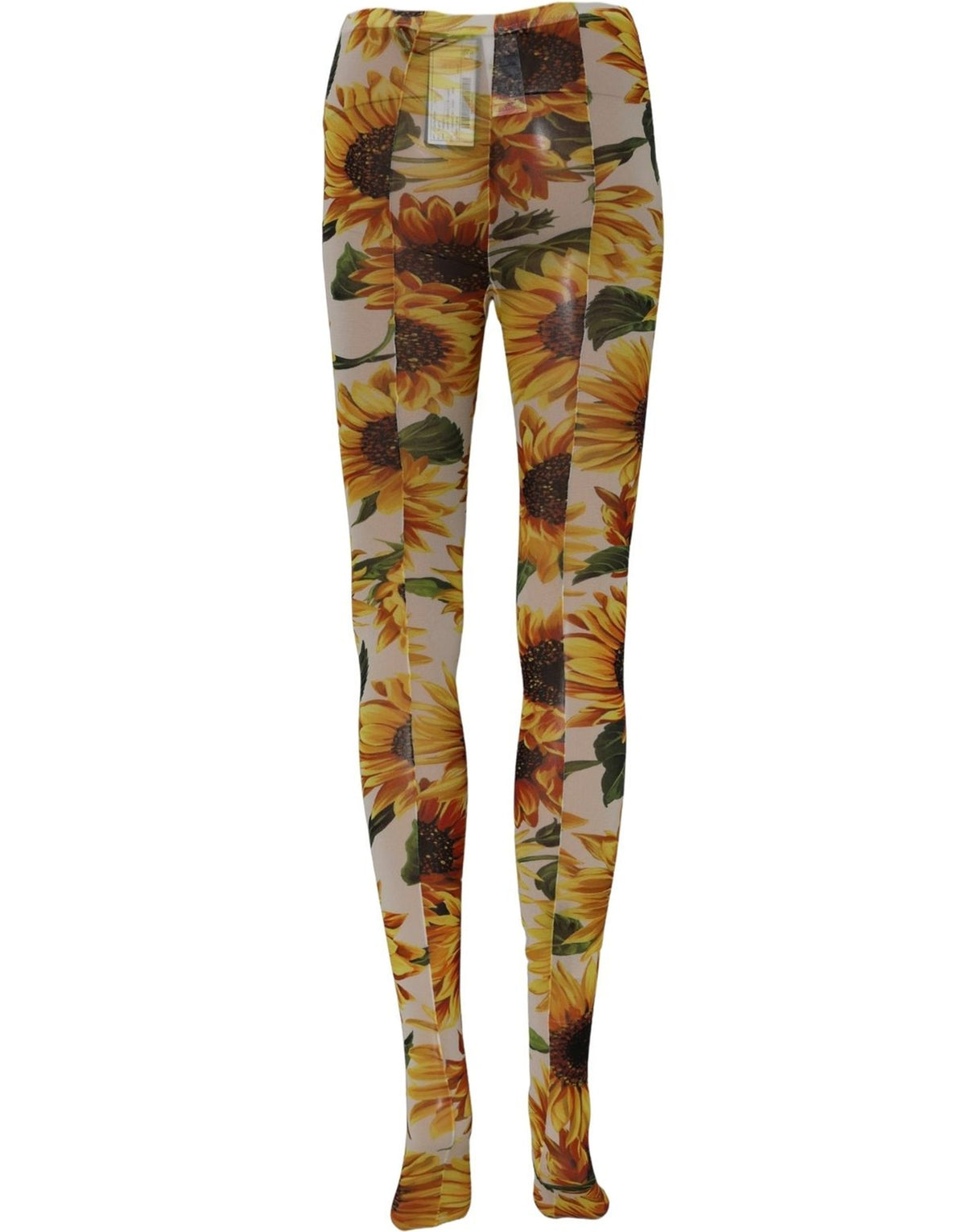 Dolce & Gabbana Mehrfarbige Florale Socken aus Nylon