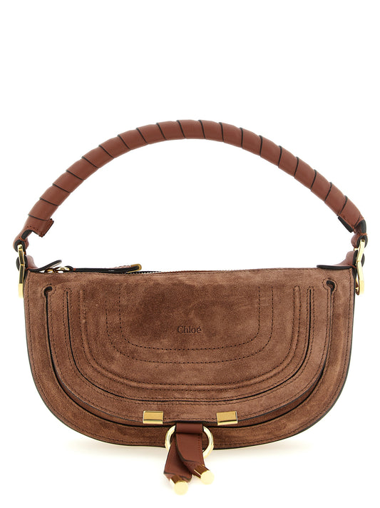 Chloé Braunes Kalbsleder Damen Crossbody Tasche