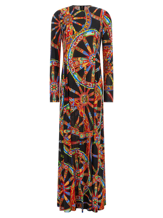 Dolce & Gabbana Multicolor Women's Viscose Dress