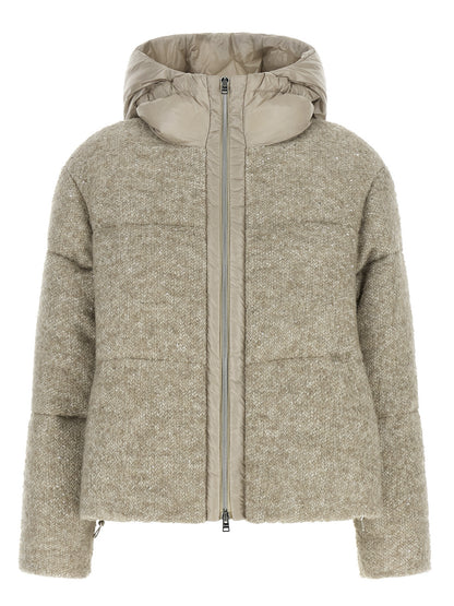 Herno Beige Wollmantel Lang – Produktansicht 1 | Arca Lucia