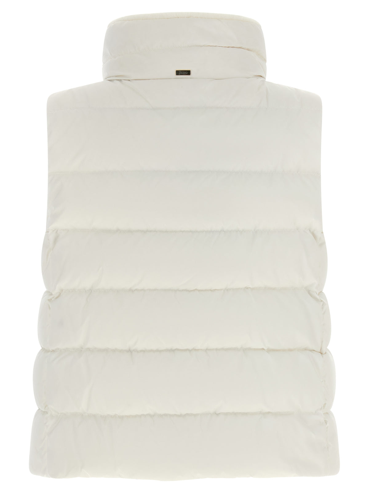 Herno Weiße ärmellose Polyester-Jacke – Produktansicht 2 | Arca Lucia
