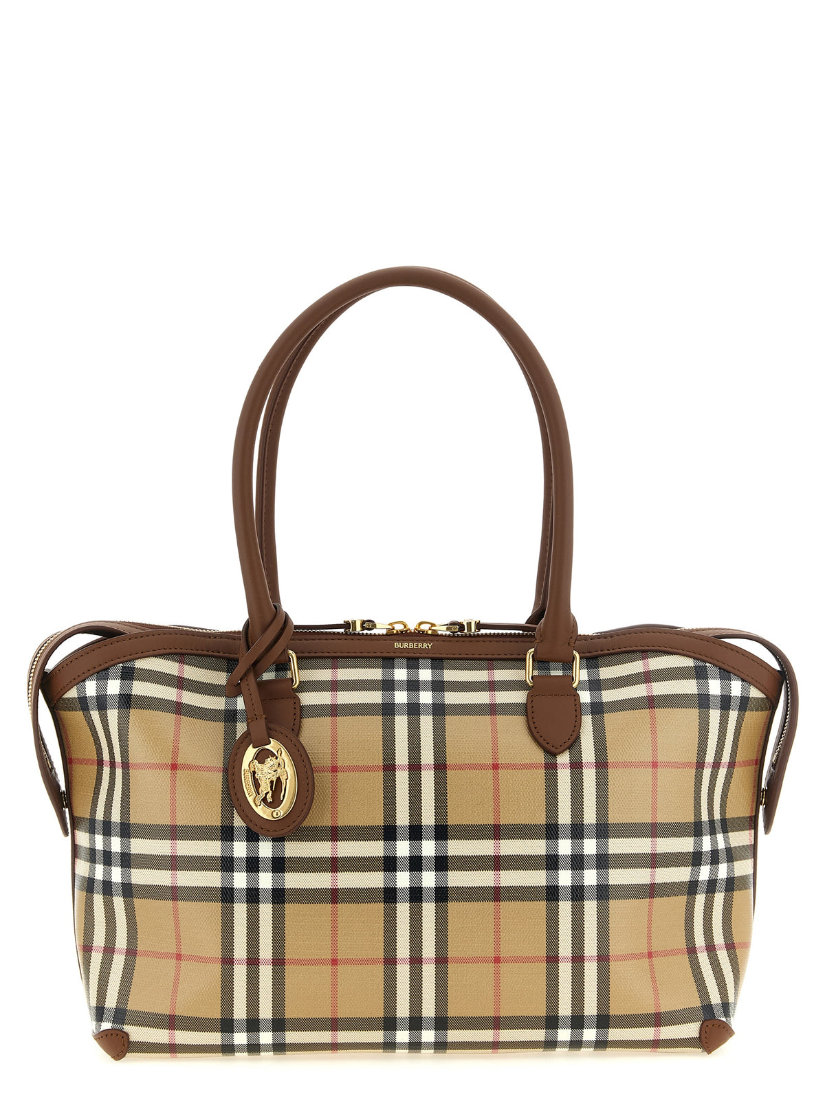 Burberry Beige Cotton Bag
